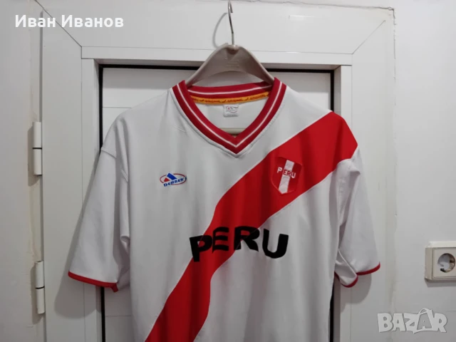 Оригинална ретро фланелка на Перу, снимка 3 - Футбол - 50834707