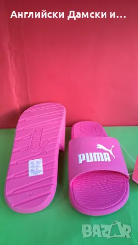 Английски дамски оригинални чехли -Puma, снимка 8 - Джапанки - 48531179