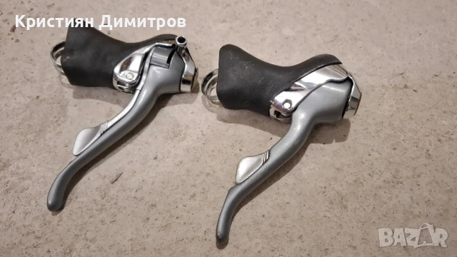 Shimano 600 Tricolor - ретро шосейни спирачки ( челюсти ) и шифтъри, снимка 8 - Части за велосипеди - 50482487