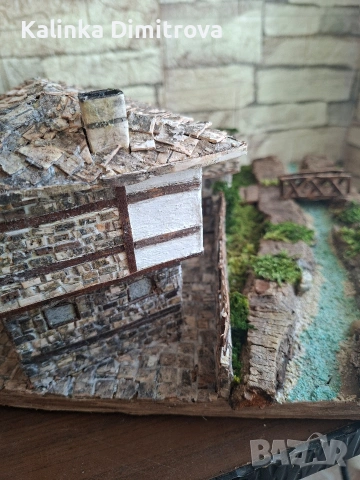 Макет на къща в Боженци-изцяло ръчна изработка., снимка 2 - Декорация за дома - 53783868
