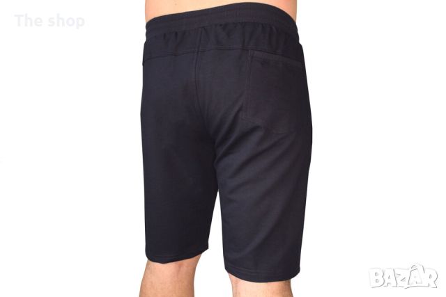Памучни къси панталони в тъмносин цвят (003), снимка 2 - Къси панталони - 45450173