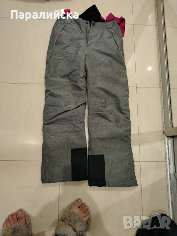 детски ски панталон с презрамки