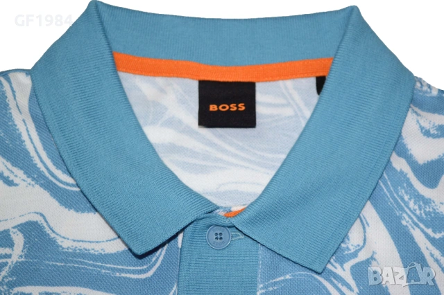 Boss - мъжка тениска, размер L, снимка 2 - Тениски - 53864059