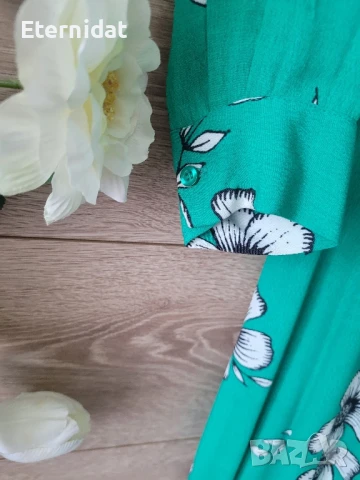 Дълга зелена рокля , снимка 4 - Рокли - 51010025