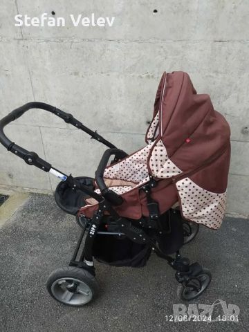 Adbor Zipp - Бебешка количка 2 в 1, снимка 2 - Детски колички - 46238637