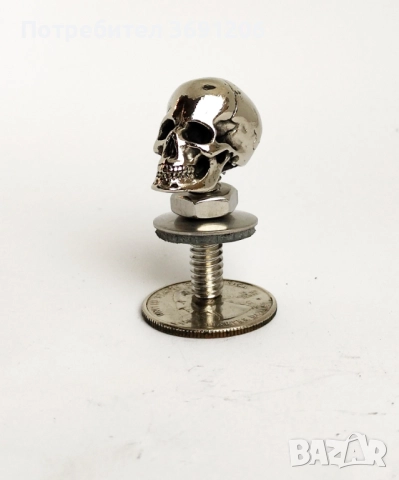 Болт череп за седалка на Харлей Дейвидсон . Harley Davidson 1/4-20 резба, снимка 2 - Части - 52347687