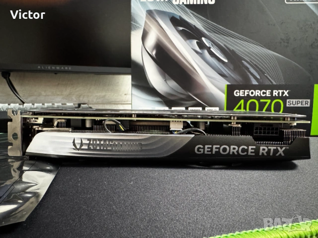 ZOTAC Nvidia RTX 4070 Super 12GB, снимка 2 - Видеокарти - 53844574