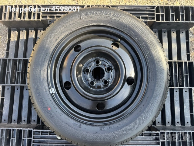 ЧИСТО НОВА Резервна гума Michelin+Джанта 15цола 5x100 за Subaru Legacy,Impreza, снимка 5 - Гуми и джанти - 53896115