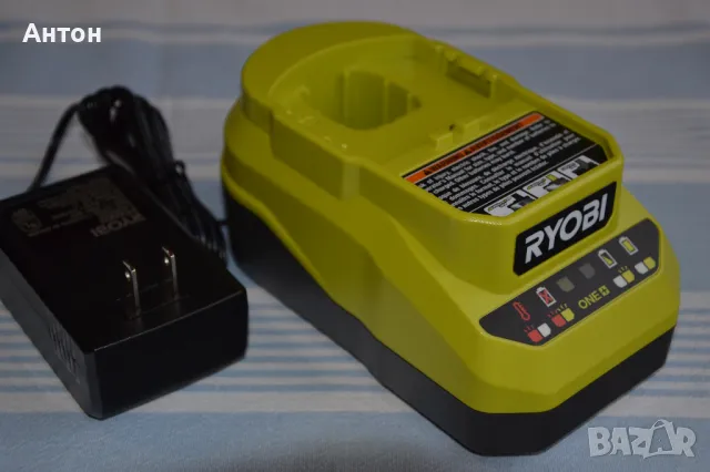 Ново зарядно устройство Ryobi от USA на 110V, снимка 1 - Винтоверти - 48375564