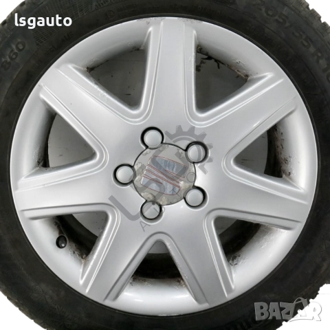 Алуминиеви джанти 5x112 с гуми R16 Seat Altea 2004-2015 ID:149672, снимка 2 - Гуми и джанти - 51674988
