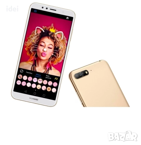 Смартфон Huawei Y6 2018, Dual SIM, 16GB, 4G, Black, снимка 5 - Huawei - 52790878