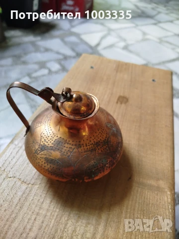 Стар меден съд, снимка 4 - Антикварни и старинни предмети - 51178693