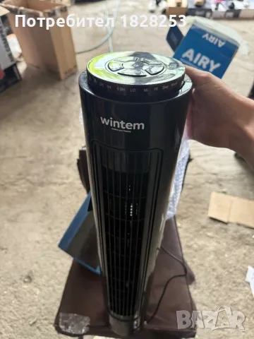 Airy wintem въртящ се вентилатор , снимка 2 - Вентилатори - 50385477