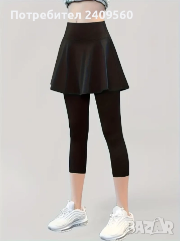 Пола с клин за танци или спорт, снимка 3 - Поли - 51836994