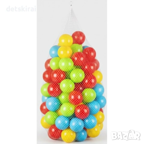 50-100-200 бр меки топки за сух басейн  