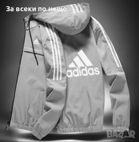 Мъжка ветровка Adidas - Налични различни цветове Код LFS73, снимка 3 - Якета - 47369080