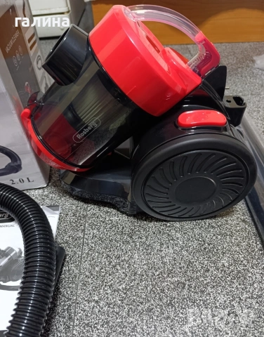 Прахосмукачка Rosberg R51001B vacuum cleaner – мощна, компактна и тиха, 2.0L циклонна технология