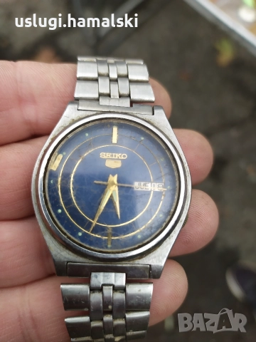 Часовник Seiko5 автомат, снимка 2 - Антикварни и старинни предмети - 52703139