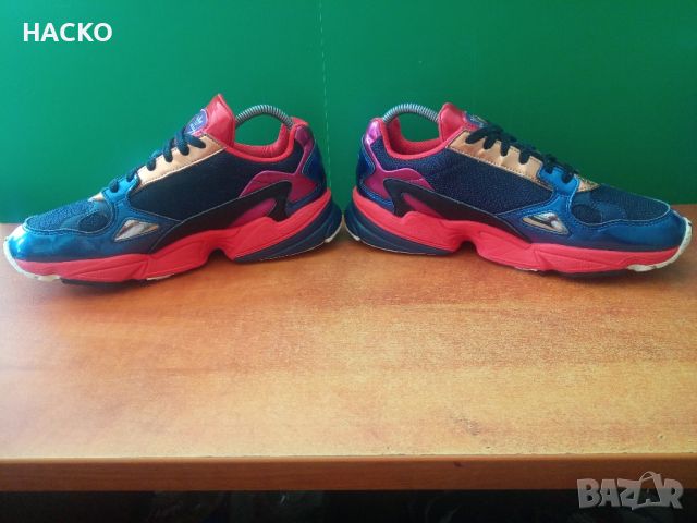 ADIDAS Falcon Colegiate Navy Номер 42 Стелка 26,5 см. 100% Оригинални Внос от Англия, снимка 3 - Маратонки - 46377862