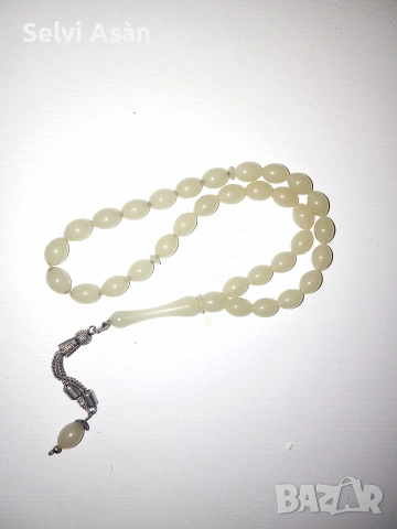 Броеница със светещи мъниста от фосфор, снимка 3 - Антикварни и старинни предмети - 53998057