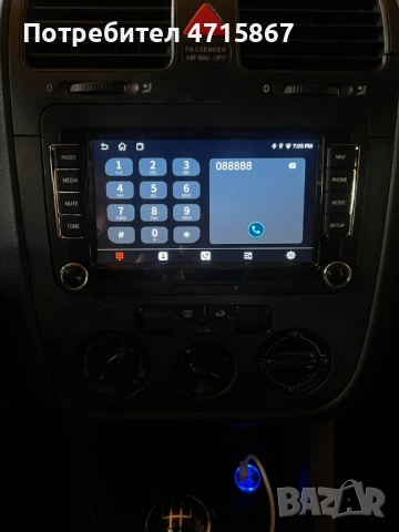 Мултимедия за VW Golf Passat Polo | Android 14,MirrorLink, 4GB/32GB, снимка 7 - Уредби - 53458158