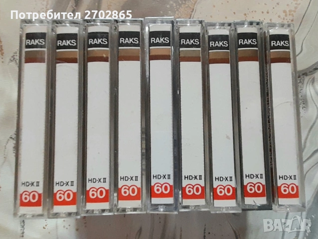 Aудио касети RAKS HD-XII 60 ( GOLD ) - Хром, снимка 2 - Аудио касети - 53986017