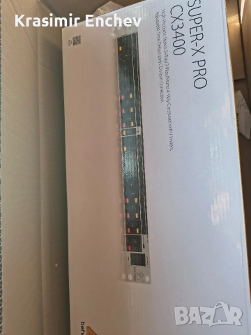 кросоувър беринжер чисто нов не използван , снимка 3 - Ресийвъри, усилватели, смесителни пултове - 54085801