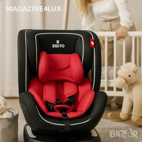 Столче за кола Zizito Amadeo, 0-36 кг, с IsoFix, снимка 6 - Столчета за кола и колело - 51281860