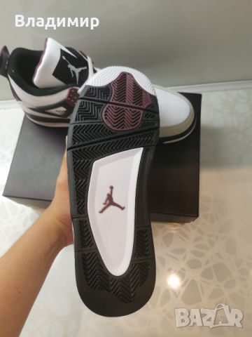 Nike Air Jordan 4 Retro PSG Мъжки Обувки 46 EUR+ Кутия., снимка 7 - Маратонки - 46454248