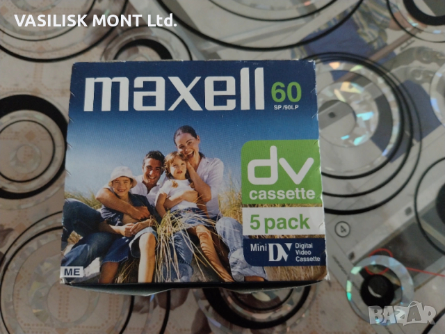 MiniDV Касета Maxell mini dv DVM60/90 SP/LP