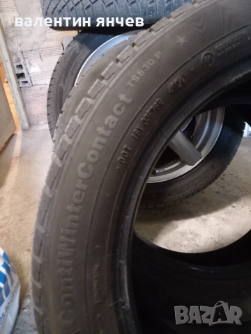 205 55 17 зимни Continental/Michelin, снимка 5 - Гуми и джанти - 54245650