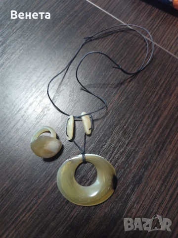 Комплекти от кост от рог-handmade, снимка 9 - Бижутерийни комплекти - 51284908