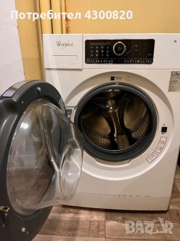 Пералня WHIRLPOOL 10кг., снимка 2 - Перални - 51990950
