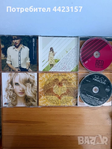 Колекция Taylor Swift, част 2 - 3 албума, снимка 4 - CD дискове - 53981669