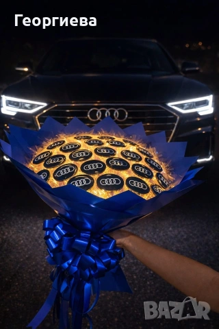 💥ПРОМОЦИЯ до края на февруари‼️Луксозни светещи букети✨️ 🦋DESS🦋✨️, снимка 3 - Изкуствени цветя - 48752422