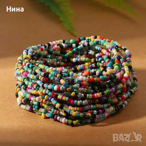 Любов към Слънцето ☀️ 10 гривнички – 10 порции цвят, светлина и настроение 🌈🧡, снимка 3 - Гривни - 50640394