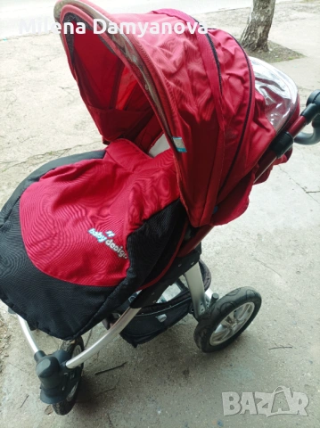 Комбинирана количка с два коша- зима/лято , снимка 2 - Детски колички - 53720564