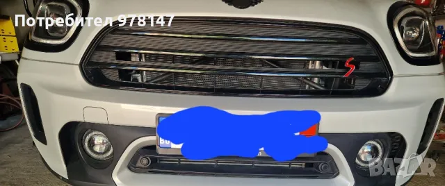  решетка мини купър mini cooper F60 lci