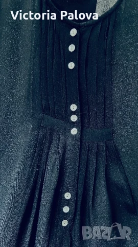 Прекрасна черна дълга рокля HENNES COLLECTION , снимка 12 - Рокли - 51172537