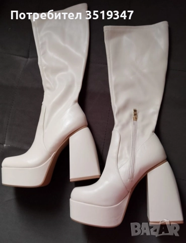 боти зимни в бежево