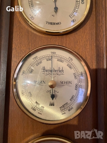 Барометър, немско производство, снимка 3 - Други - 52674852