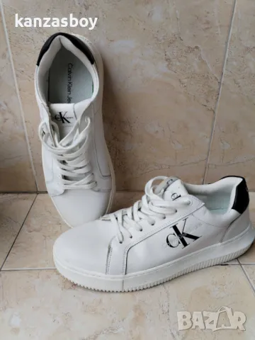 Calvin Klein Jeans Chunky Cupsole Monologo - страхотни мъжки кецове 42-номер, снимка 11 - Кецове - 49910224