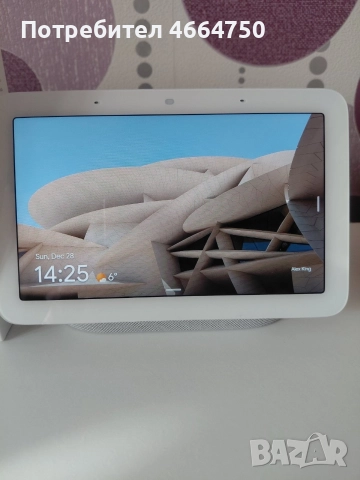 Google nest hub 2 , снимка 2 - Друга електроника - 52919792