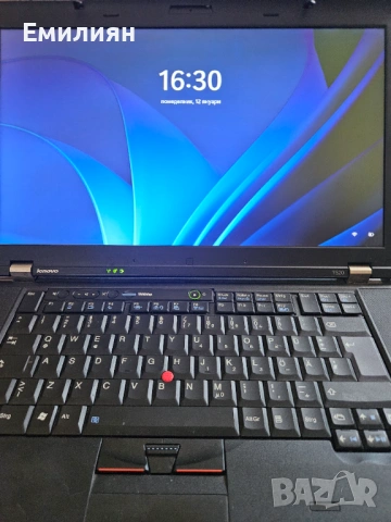 Lenovo  ThinkPad T520 15.6", отлична батерия и Windows 11