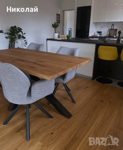 трапезна маса масив дъб , снимка 16 - Маси - 53541381