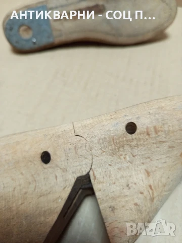 Комплект Стари Дървени Калъпи За Обувки., снимка 7 - Антикварни и старинни предмети - 51085812