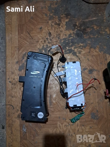 Батерия за електрически велосипед Samsung SDI 36V (за части или проект, снимка 14 - Велосипеди - 53893107
