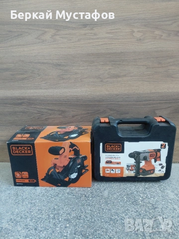 BLACK+DECKER 18V – Перфоратор + Циркуляр (комплект), снимка 4 - Други инструменти - 53584741