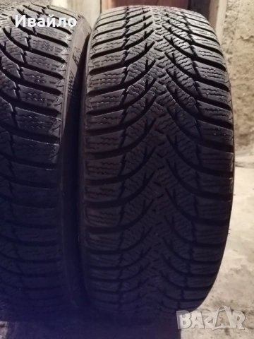 Продавам 2 броя зимни гуми 185.50.16 на 1 сезон дот 2022 KUMHO , снимка 2 - Гуми и джанти - 53137337