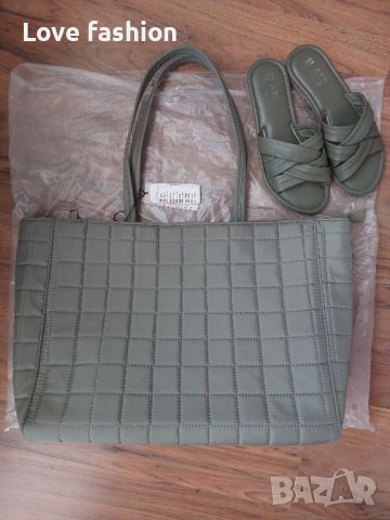 Нова зелена чанта на Jenny Fairy , снимка 2 - Чанти - 46256171